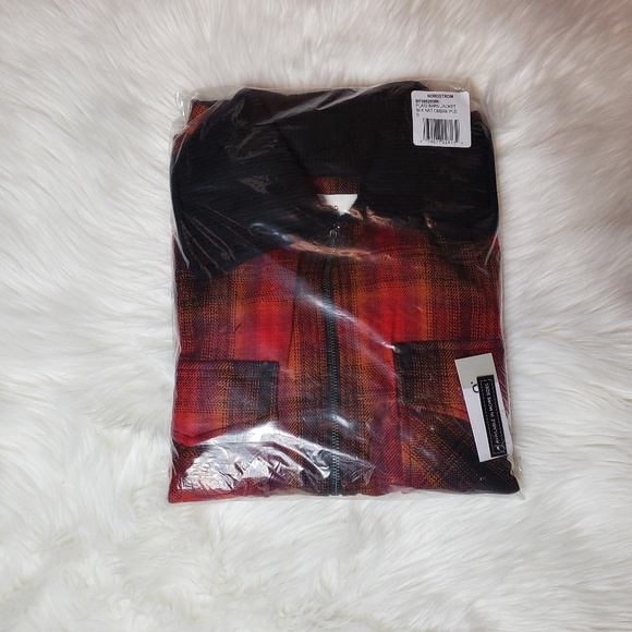 NWT BP. Plaid Barn jacket - Picture 5 of 6